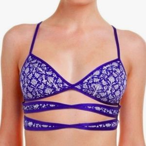 Free People Intimately Bralette Double Banded Crop Top NWOT Size Small